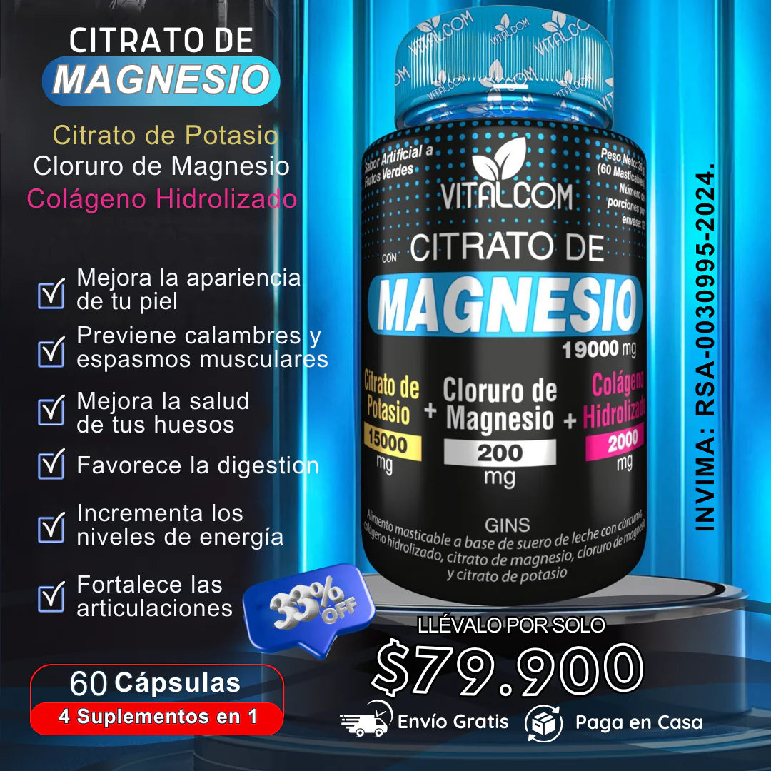 CITRATO DE MAGNESIO