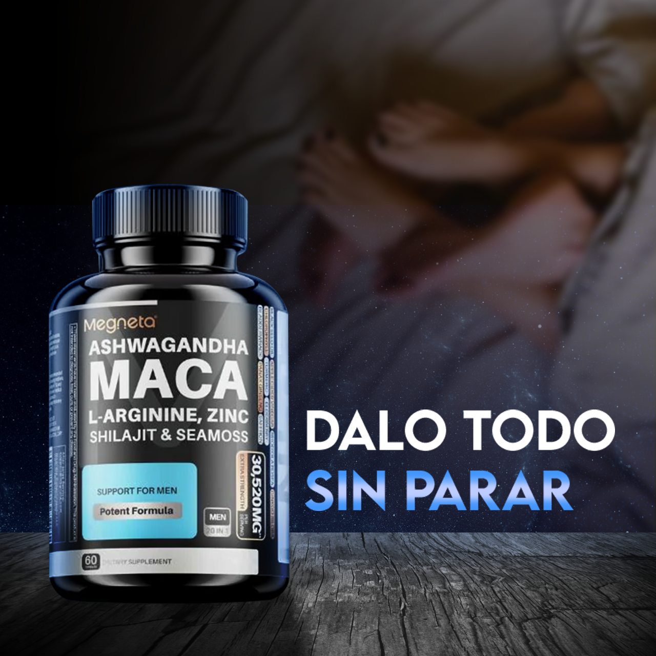 ⚡ MACA POWER+ SHILAJIT + Energía, fuerza y vitalidad