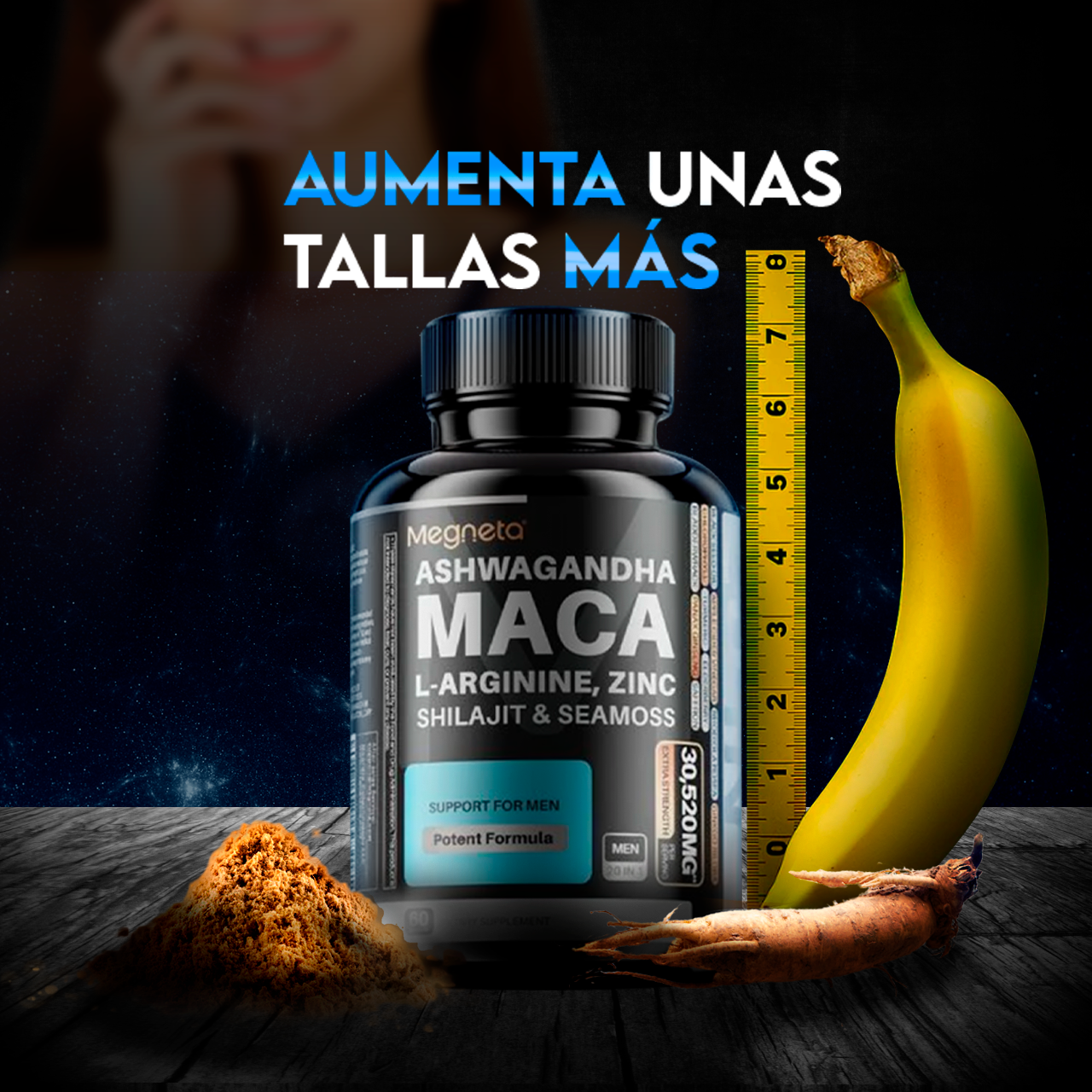 ⚡ MACA POWER+ SHILAJIT + Energía, fuerza y vitalidad